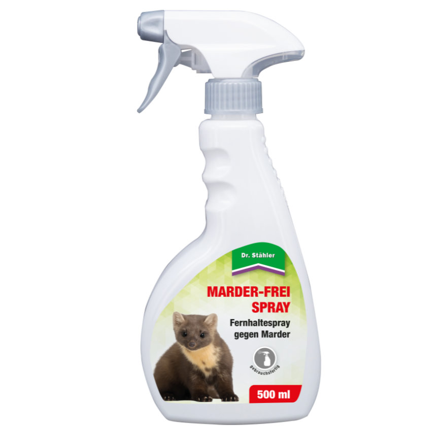 Marder-Frei von Dr. Stähler - das Anti-Marderspray