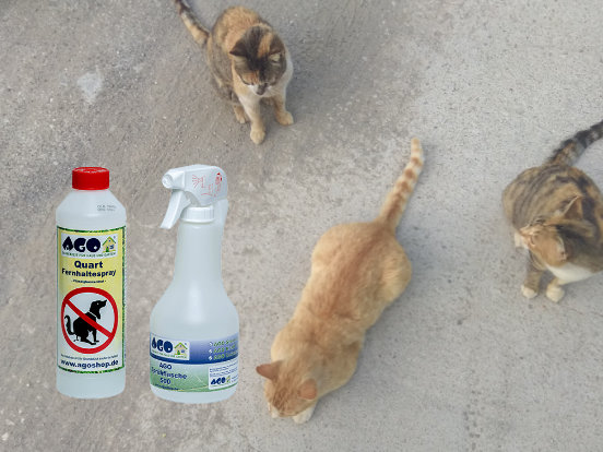 Fernhaltespray gegen Katzen und Hunde von AGO