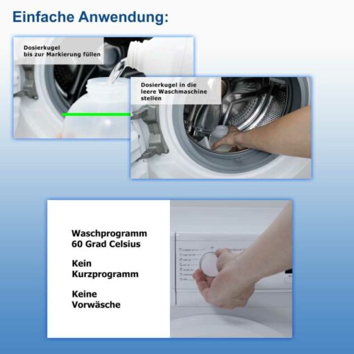 AGO Waschmaschinen Grundreiniger Info 3