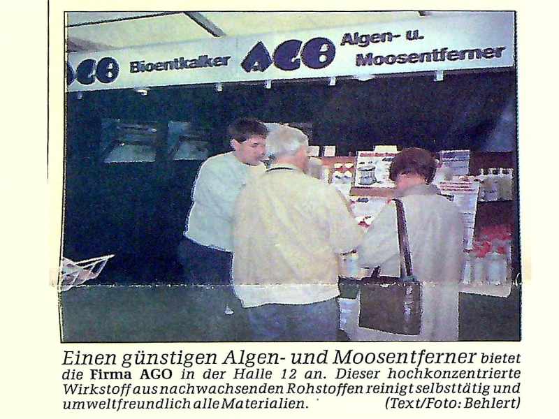 AGO auf der ersten Messe