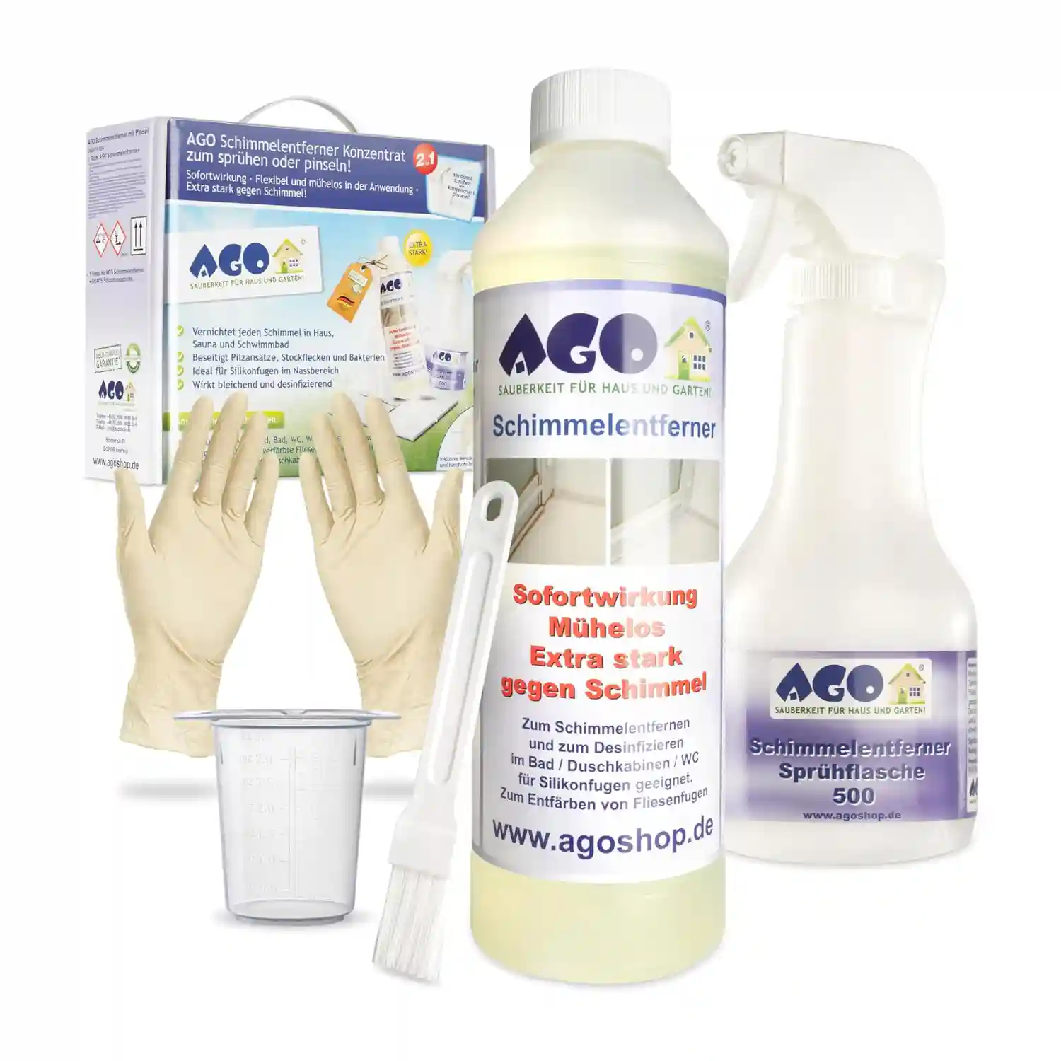 AGO Schimmelentferner Set 2 in 1 Set 2 in 1