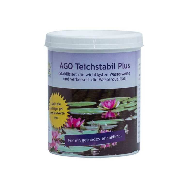Teichreiniger von AGO gegen Algen, Phosphat in Teich und Pool